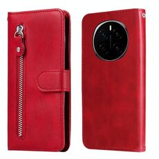 Custodia per telefono in pelle con cerniera For Honor Magic7 Fashion Calf Texture (rosso)
