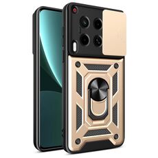 Per Tecno Camon 30 4G / 5G Custodia per fotocamera scorrevole in TPU+PC (oro)