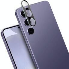 Per Samsung Galaxy S25 5G imak Pellicola per obiettivo in vetro integrato ad alta definizione Versione nera