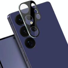 Per Samsung Galaxy S25 Ultra 5G imak Pellicola per obiettivo in vetro integrato ad alta definizione Versione nera