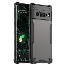 Per Google Pixel 6 Pro Armor Glaze PC Hybrid TPU Custodia per telefono (nero)