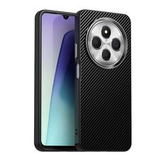 Per la custodia del telefono IMD della serie in fibra di carbonio Redmi 14R (nero)