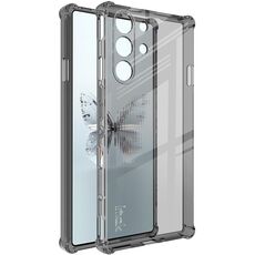 Per ZTE nubia Red Magic 10 Pro Custodia per telefono in TPU antiurto con airbag imak (nero trasparente)