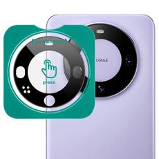 Per Huawei Mate 60 imak Black Version HD Glass Pellicola per obiettivo fotocamera posteriore, versione autoposizionante