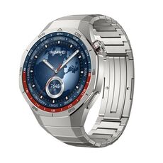 Per Huawei Watch GT 5 Pro 46mm Cinturino in titanio con chiusura pieghevole a pressione (Mars Titanium)