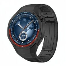 Per Huawei Watch GT 5 Pro Cinturino pieghevole in titanio con sgancio rapido (nero)