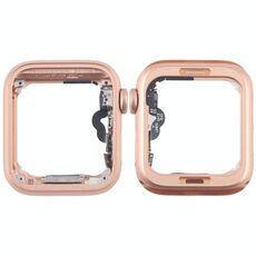 Per Apple Watch Series 4 40MM LTE Piastra lunetta centrale in lega di alluminio con cavo flessibile Crown Spin Axis (oro)