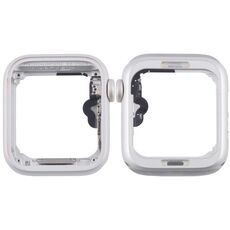 Per Apple Watch SE 2020 40MM GPS in lega di alluminio con piastra per lunetta centrale con cavo flessibile per asse di rotazione della corona (argento)