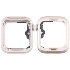 Per Apple Watch SE 2022 44MM GPS in lega di alluminio con lunetta centrale e cavo flessibile per asse di rotazione della corona (Starlight)