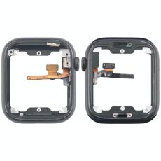 Per Apple Watch Series 7 41MM GPS in lega di alluminio con lunetta centrale e cavo flessibile per asse di rotazione della corona (verde)