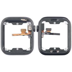 Per Apple Watch Series 7 45MM GPS in lega di alluminio con lunetta centrale e cavo flessibile per asse di rotazione della corona (verde)
