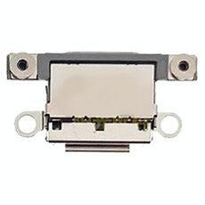 Per connettore porta di ricarica iPhone 16 Pro / 16 Pro Max (bianco)