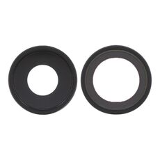 Per iPhone 16/16 Plus Copriobiettivo fotocamera posteriore (nero)