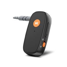Adattatore convertitore per ricevitore e trasmettitore Bluetooth per auto AUX 2 in 1, chiamata in vivavoce