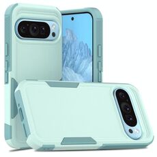 Per Google Pixel 9 / 9 Pro 2 in 1 PC + TPU Custodia per telefono (verde chiaro)