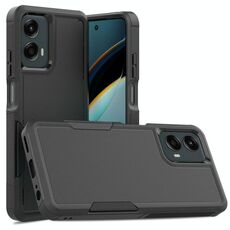 Per Motorola Moto G 5G 2024 2 in 1 PC + TPU Custodia per telefono (nero)