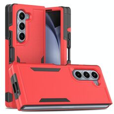 Per Samsung Galaxy Z Fold6 5G 2 in 1 PC + TPU Custodia per telefono (rosso)