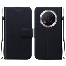 Per Honor X9c Custodia per telefono in pelle con fibbia magnetica ultra sottile (nero)