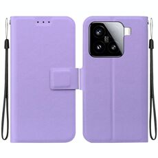 Per Xiaomi 15 Custodia per telefono in pelle con fibbia magnetica ultrasottile (viola)