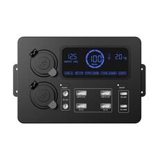 Caricabatterie USB multifunzione Mini Power Box per auto da 12 V (AOS9313)