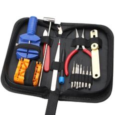 Set di riparazione orologi 16 in 1 Strumento di combinazione di riparazione