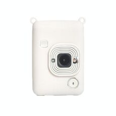 Per FUJIFILM instax Mini Liplay Custodia morbida in silicone anti-caduta resistente all'usura (bianca)
