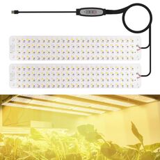 Pannello USB da 5 V, luce per piante, temporizzazione intelligente, LED per la crescita delle piante, dimensioni: 2 teste (luce solare)