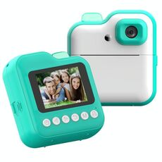 Mini macchina fotografica digitale per bambini ad alta definizione, colore: verde