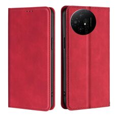 Per TCL 50 XL Custodia magnetica in pelle Skin Feel per telefono (rosso)