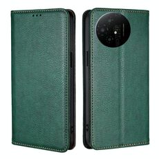 Per TCL 50 XL Gloss Oil Solid Color Magnetic Leather Phone Case (Verde)