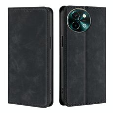 Per vivo Y38 5G / T3x Custodia per telefono in pelle magnetica Global Skin Feel (nero)