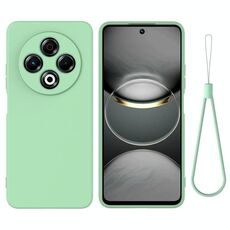 Per Tecno Spark 30 4G Custodia antiurto in silicone liquido Pure Color (verde)