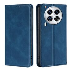 Per Tecno Camon 30 Premier 5G Custodia in pelle magnetica Skin Feel (blu)