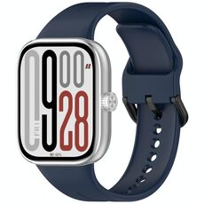 Per Redmi Watch 5 eSIM cinturino in silicone con fibbia nera a sgancio rapido (blu notte)