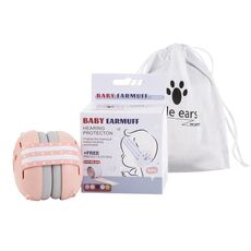 Fascia per capelli tipo sonno insonorizzata antirumore paraorecchie per bambini (rosa + rosa)