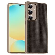 Per Samsung Galaxy S24 FE 5G Pita Series TPU + PC Texture Custodia per telefono (oro)