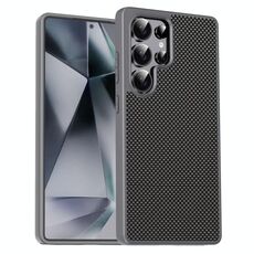Per Samsung Galaxy S24 Ultra 5G Pita Series TPU + PC Texture Custodia per telefono (grigio)
