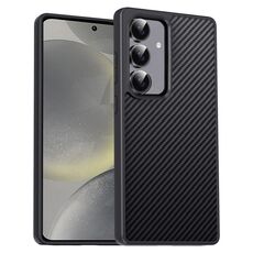 Per Samsung Galaxy S24 5G Pita Series TPU + PC Texture Phone Case (Nero)