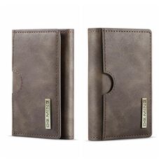 Portafoglio multi-carta DG.MING M6 Series 3-Fold (caffè)