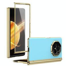 Custodia per telefono For Honor Magic V3 Integrated AG Frosted Vacuum Plating (blu ghiaccio)