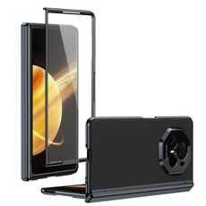 Custodia per telefono For Honor Magic V3 Integrated AG Frosted Vacuum Plating (Nero)