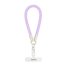 DUX DUICS Stoyobe PL-II Universale Cinturino da Polso in Silicone per Telefono con Cordino Anti-Smarrimento (Viola)
