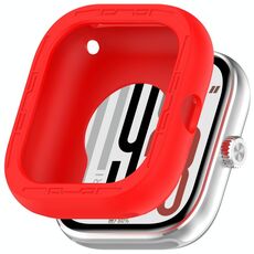 Per Redmi Watch 5 eSIM Custodia protettiva in silicone per orologio (rosso)