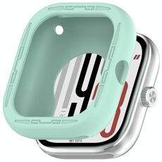 Per Redmi Watch 5 eSIM Custodia protettiva in silicone per orologio (verde acqua)