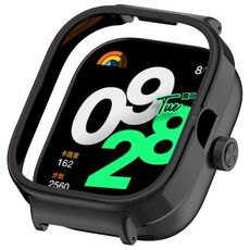 Per Redmi Watch 5 eSIM Hollow PC Half Coverage Watch Custodia protettiva (nero)
