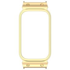 Per Xiaomi Smart Band 9 Active Metal Frame Watch Custodia protettiva (oro)