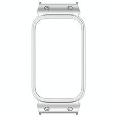 Per Xiaomi Smart Band 9 Active Metal Frame Watch Custodia protettiva (argento)