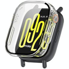 Per Redmi Watch 5 Active Tempered Film Integrato PC Watch Custodia protettiva Seconda variante Custodia (trasparente)