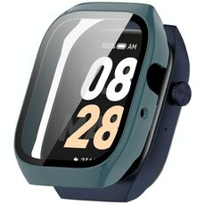 Per Mibro Watch T2 Pellicola temperata Custodia protettiva per orologio PC integrata Seconda variante Custodia (verde pino)