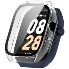 Per Mibro Watch T2 Pellicola temperata Custodia protettiva per orologio PC integrata Seconda variante Custodia (trasparente)